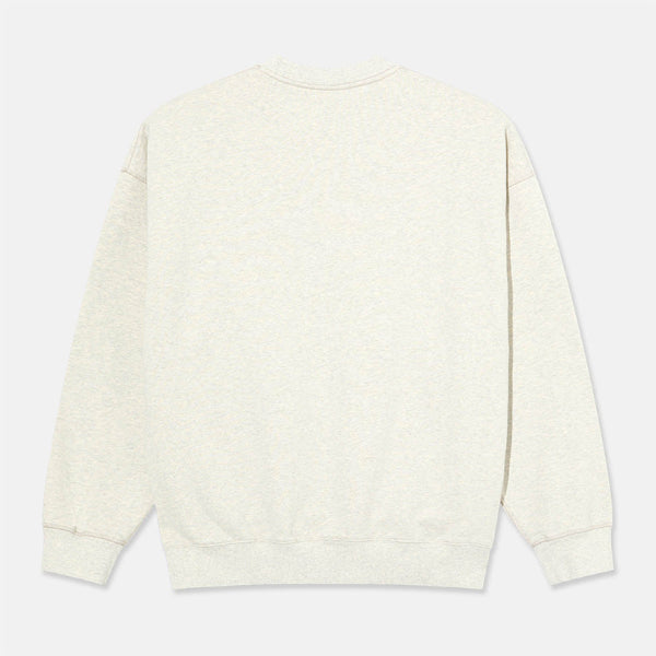 Polar Skate Co. - Frankie Crewneck Sweatshirt - Ivory Grey Melange