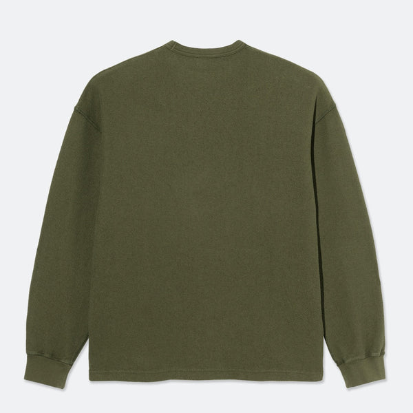 Polar Skate Co. - Reversed Sweatshirt - Army Green