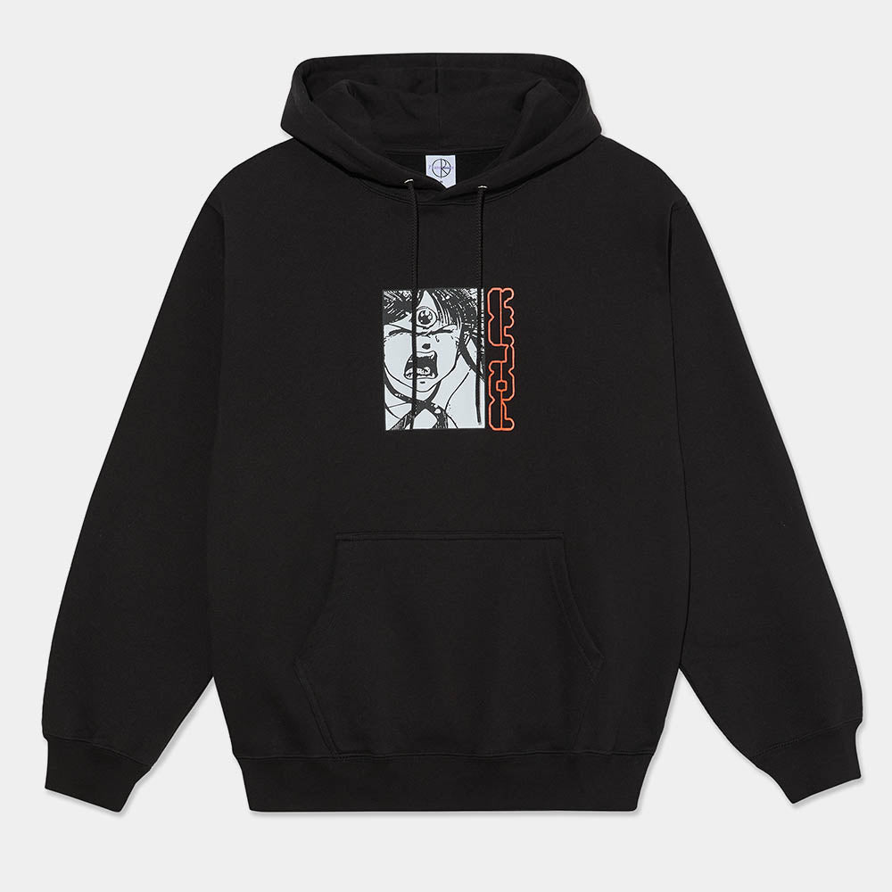 Polar Skate Co. - Third Eye Dave Pullover Hooded Sweatshirt - Black