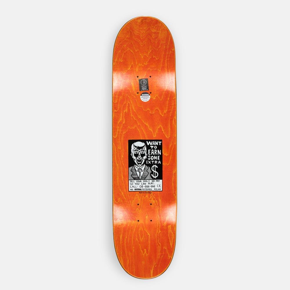 Polar Skate Co. - 8.25" Oskar Rozenberg Trust Skateboard Deck (Vaneer)