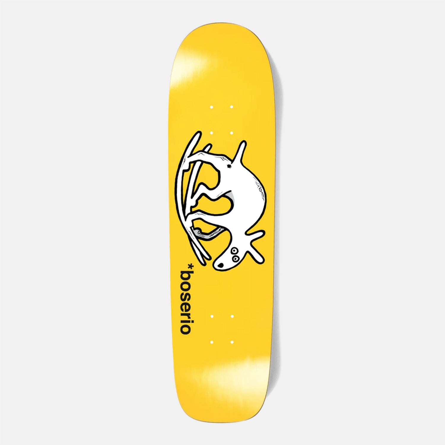 Polar Skate Co. - 8.75" P1 Nick Boserio Useless Wooden Dog Skateboard Deck - Yellow