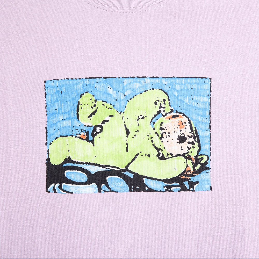 Polar Skate Co. - Lazy Bunny T-Shirt - Orchid