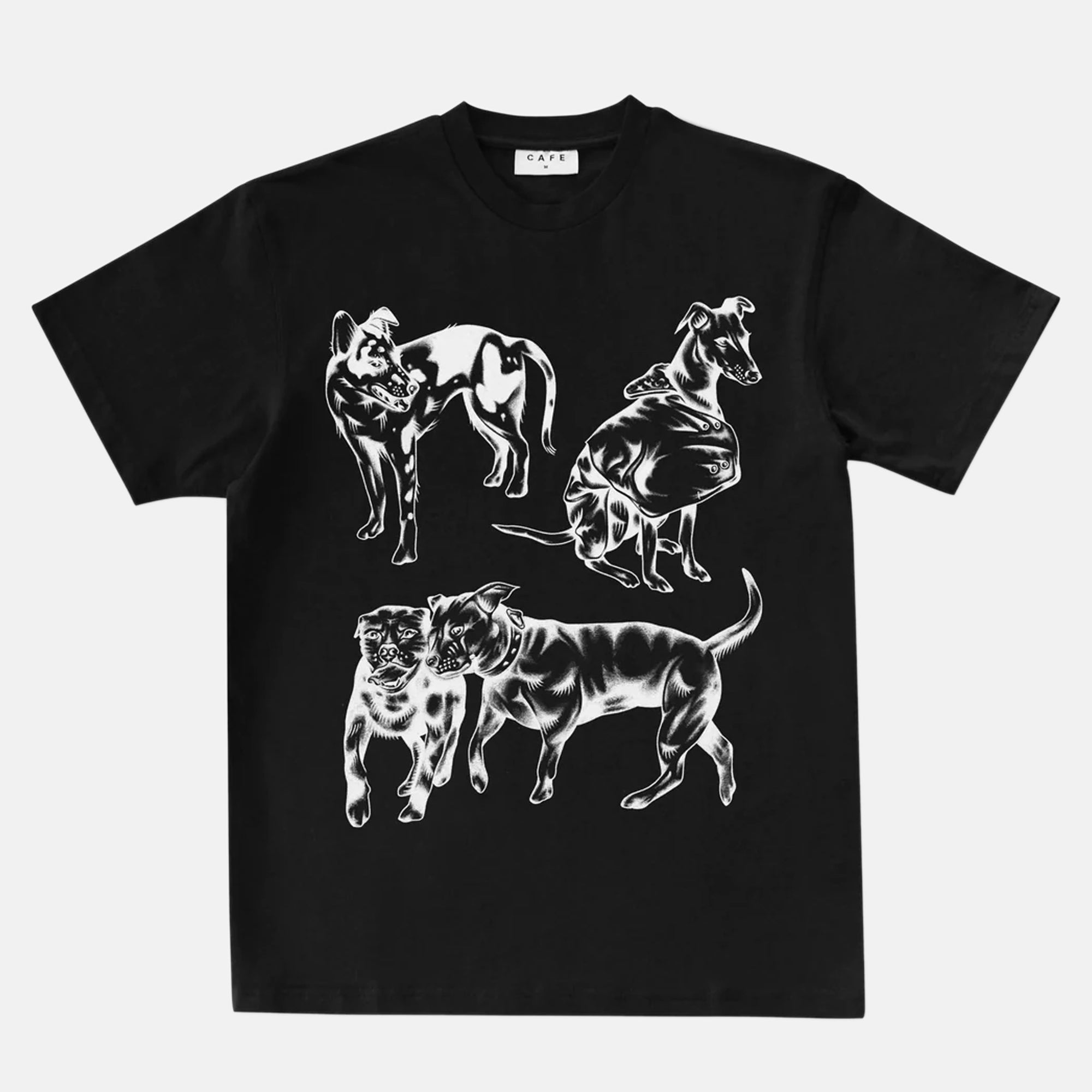 Skateboard Cafe - Pooch T-Shirt - Black