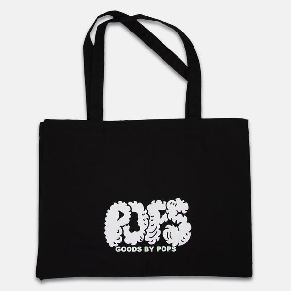 Goods By Pops - Logo Tote Bag - Black