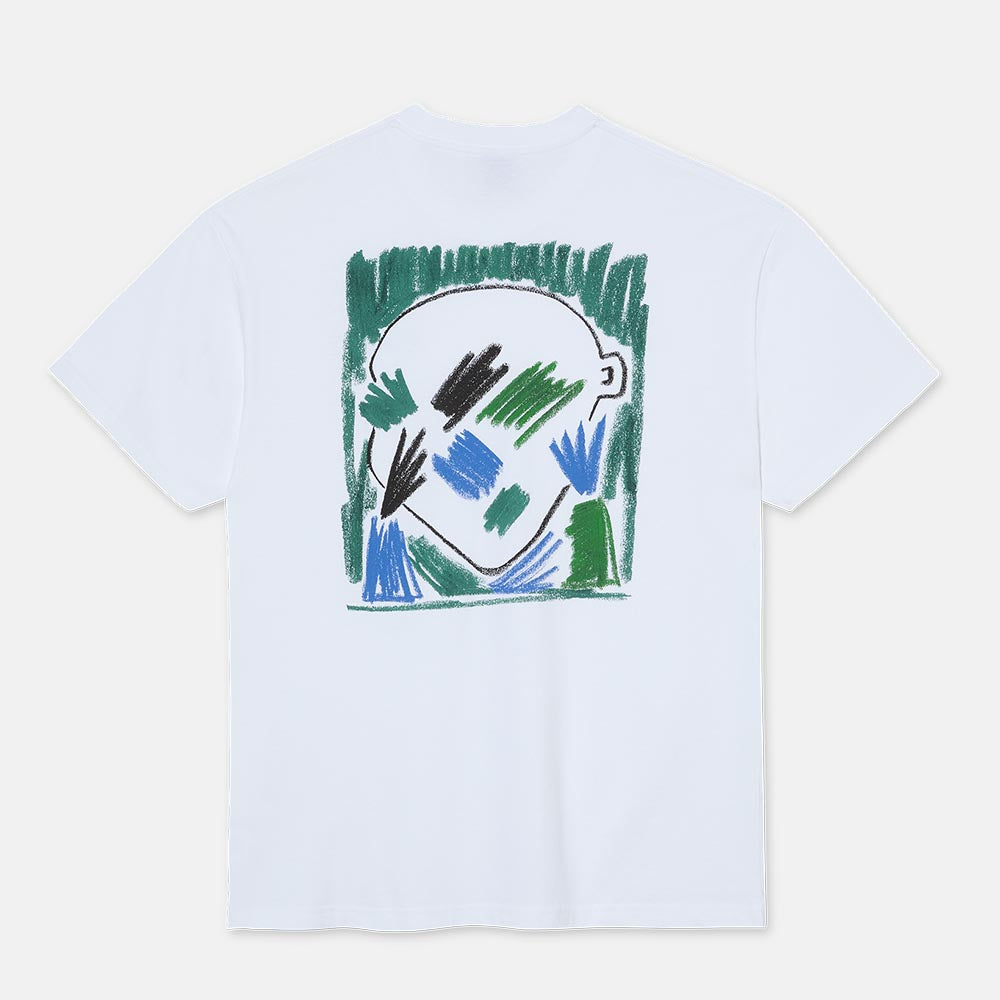 Polar Skate Co. - Portrait T-Shirt - White