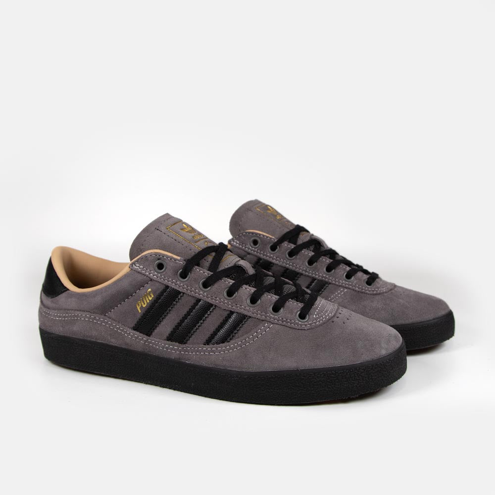 Adidas Skateboarding - Puig Indoor Shoes - Grey / Black