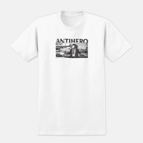 Anti Hero Skateboards - Pure Stoke T-Shirt - White / Black