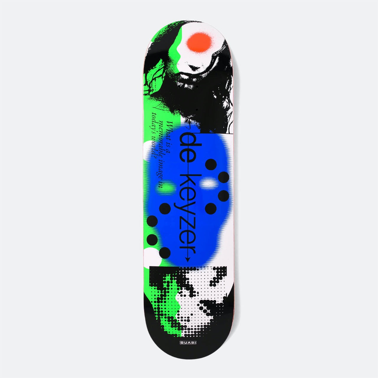 Quasi Skateboards - 8.25" de Keyzer Image World Skateboard Deck