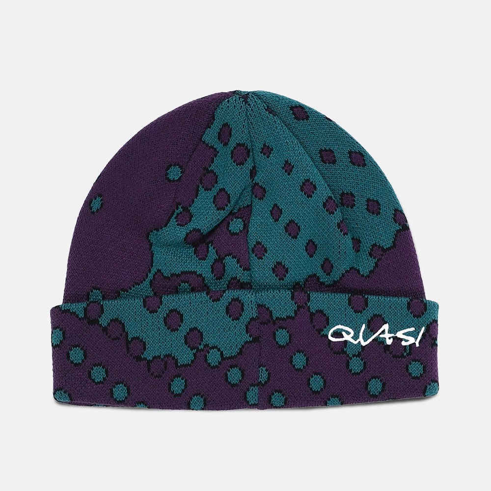 Quasi Skateboards - Dither Beanie - Eggplant