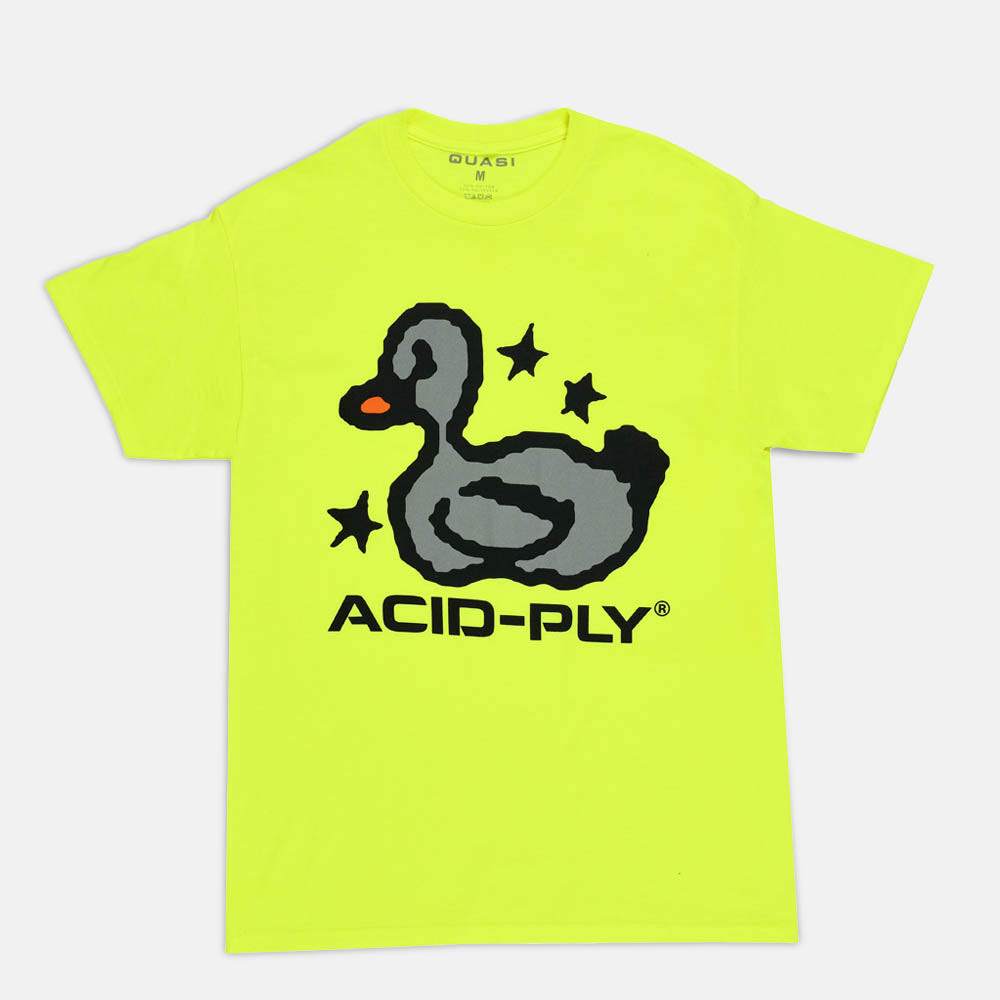 Quasi Skateboards - Duck Tech T-Shirt - Safety Green
