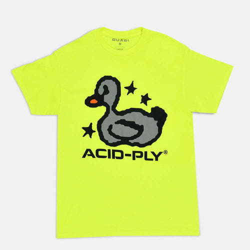 Quasi Skateboards - Duck Tech T-Shirt - Safety Green