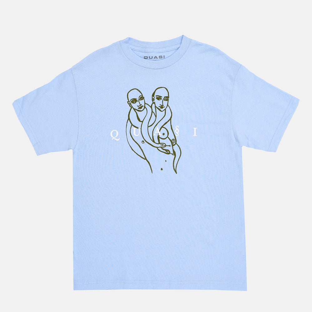 Quasi Skateboards - Genesis T-Shirt - Powder Blue