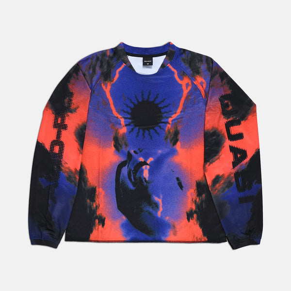 Quasi Skateboards - Powerband Raglan Longsleeve Jersey - Sunset