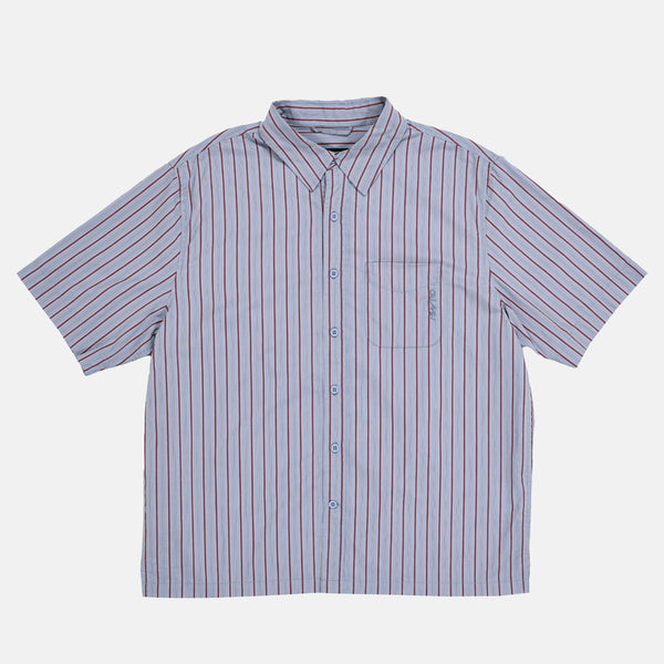 Quasi - Kalvin Short Sleeve Shirt - Blue