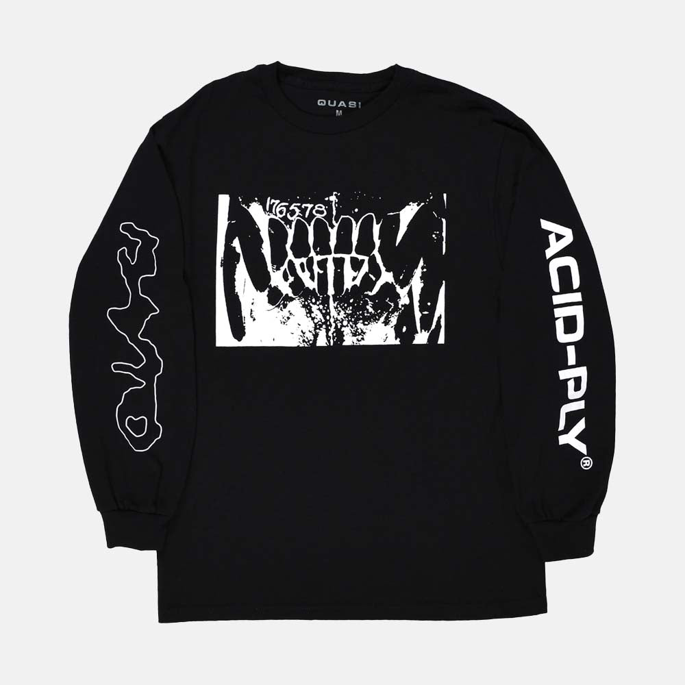 Quasi Skateboards - Rephlex Longsleeve T-Shirt - Black