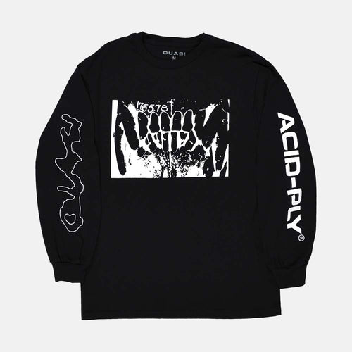 Quasi Skateboards - Rephlex Longsleeve T-Shirt - Black