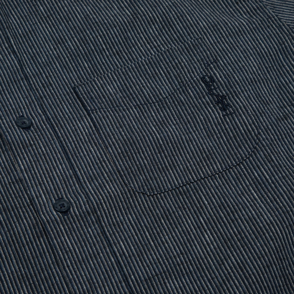 Quasi Skateboards - Kalvin Short Sleeve Button Up Shirt - Navy