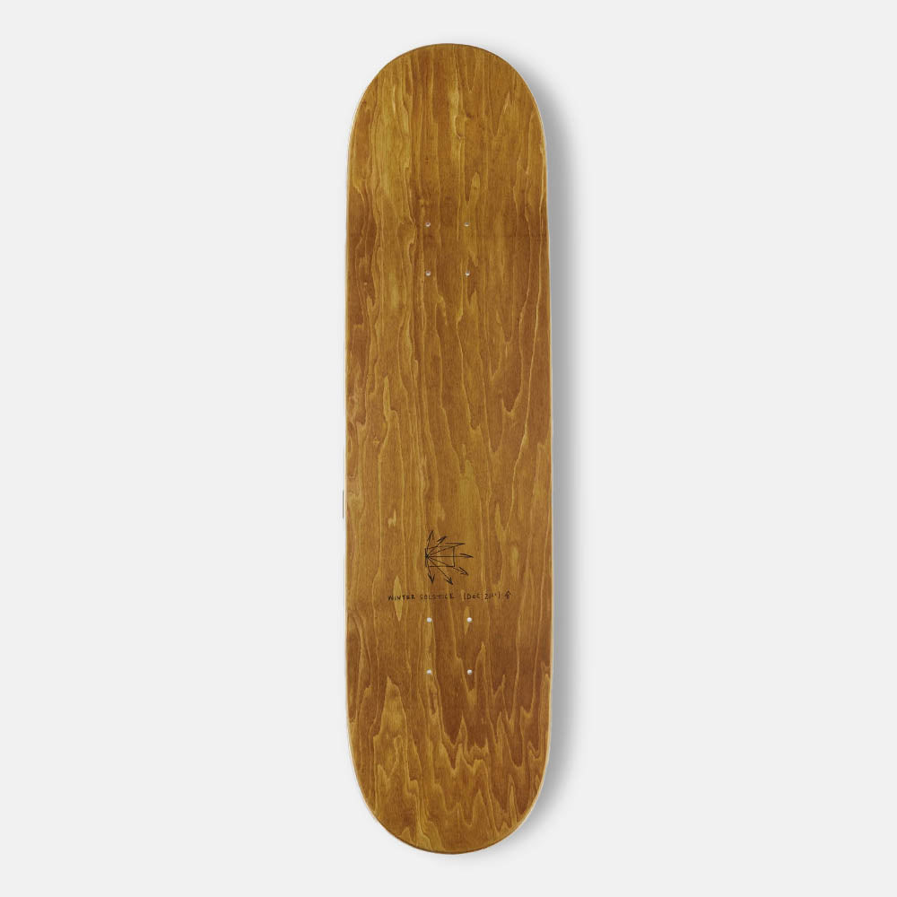 Rassvet (Paccbet) - 8.5" Rock Solid Skateboard Deck - Black