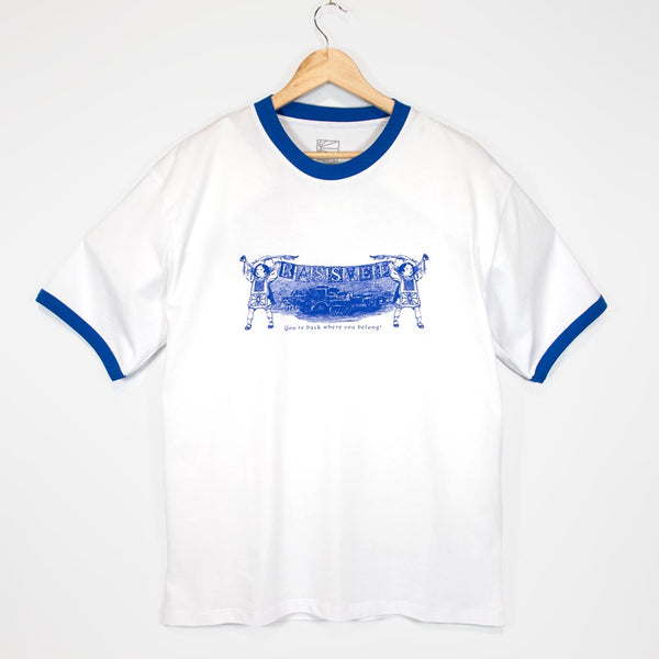 Rassvet (Paccbet) - Back Ringer T-Shirt - White