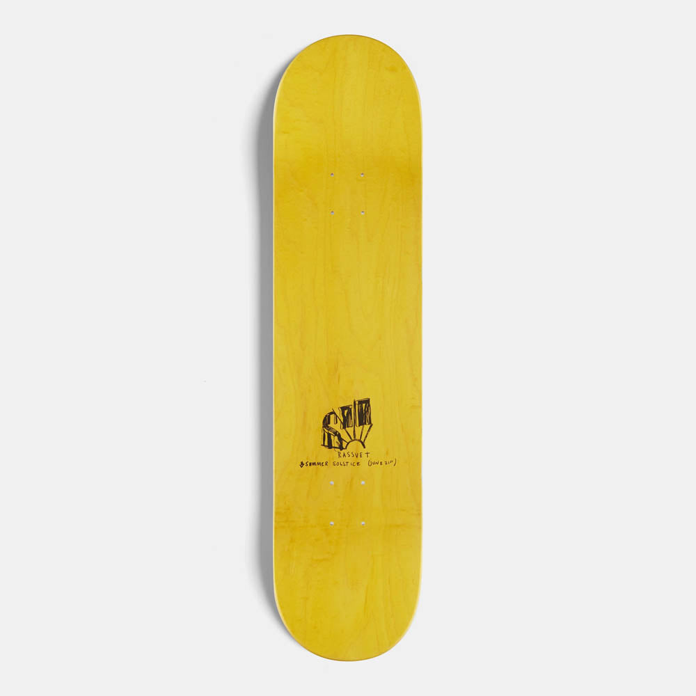 Rassvet (Paccbet) - 8.25" Rock Solid Skateboard Deck - Grey