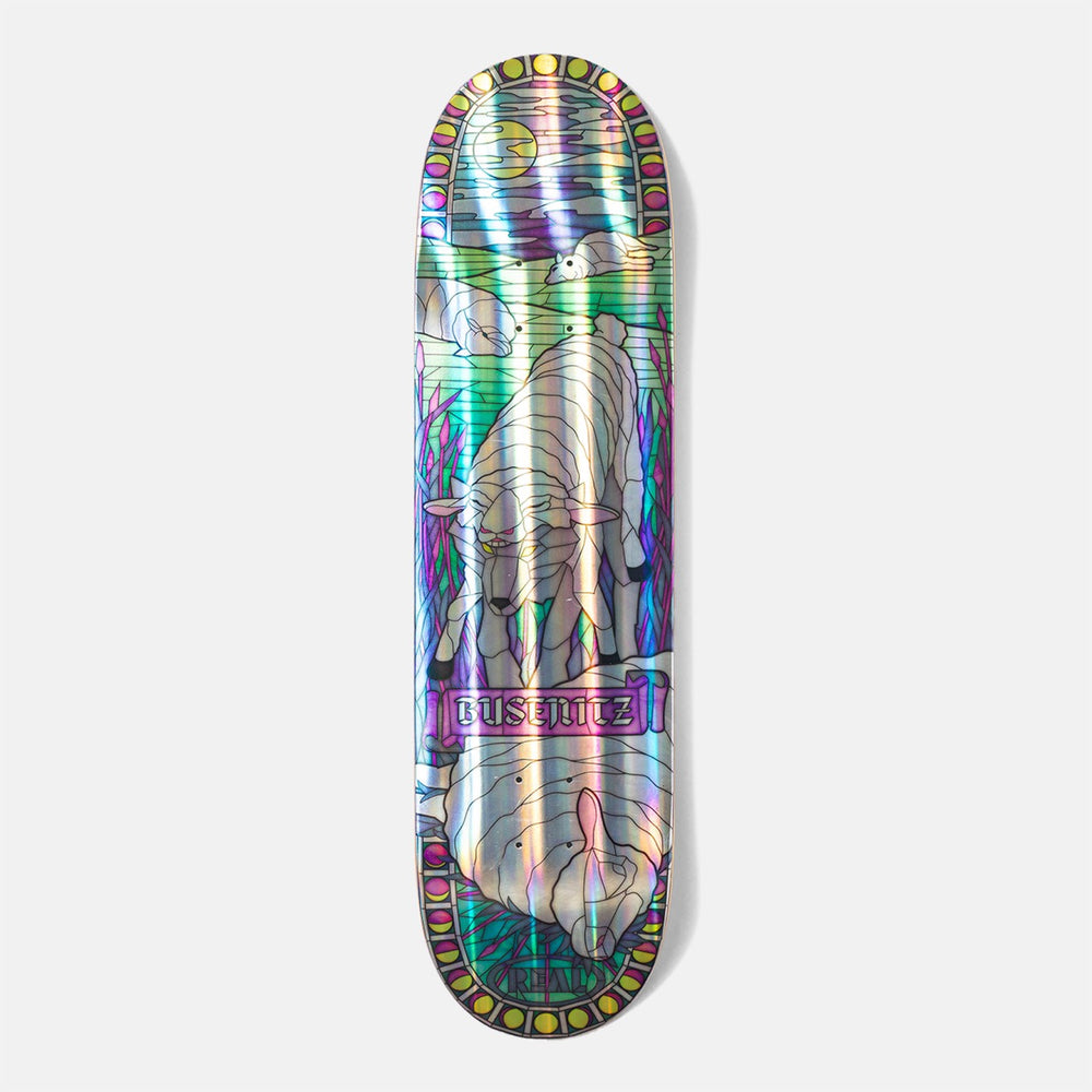 Real Skateboards - Dennis Busenitz 8.38" Cathedral Skateboard Deck - Holographic