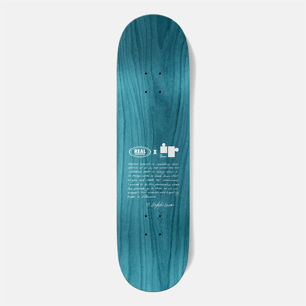 Real Skateboards - 8.25" Hayley Wilson Pieces Skateboard Deck