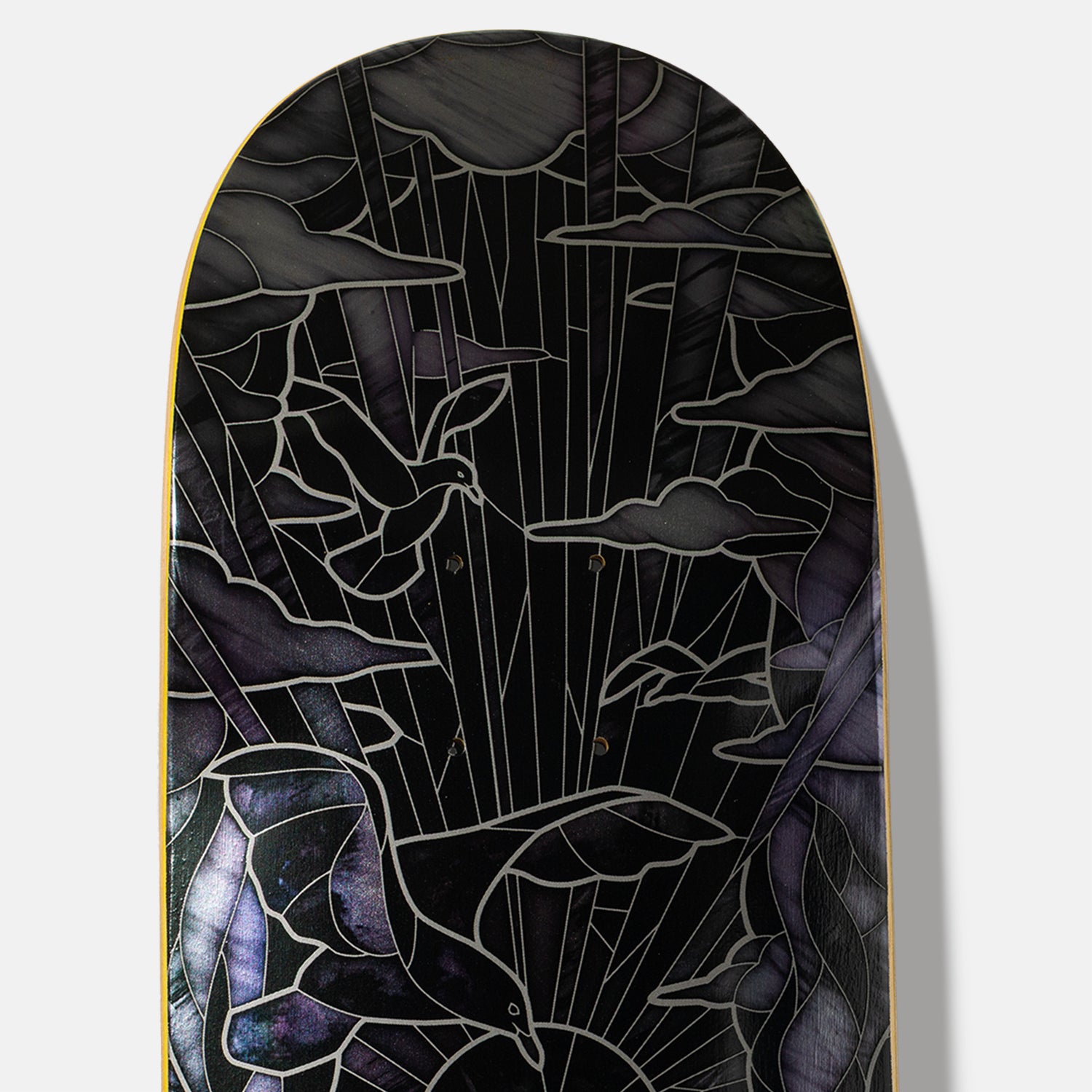 Real Skateboards - 8.06" Mason Silva Black Sun Cathedral Skateboard Deck