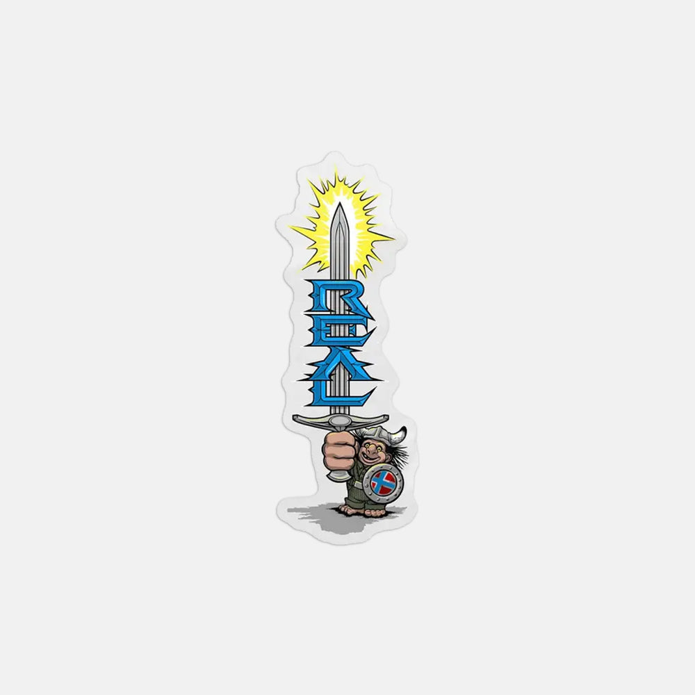 Real Skateboards - 5.5" Mighty Sticker
