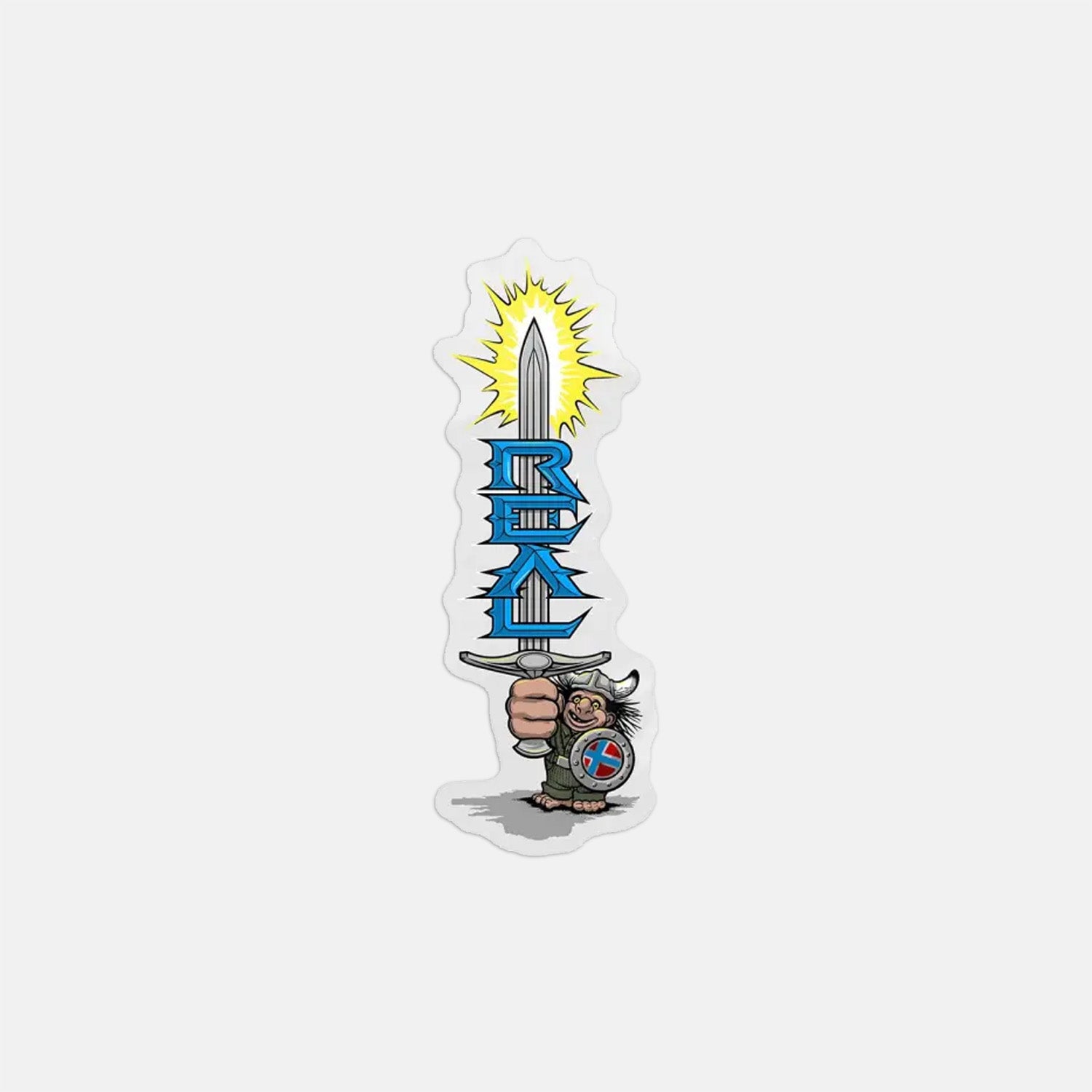 Real Skateboards - 5.5" Mighty Sticker