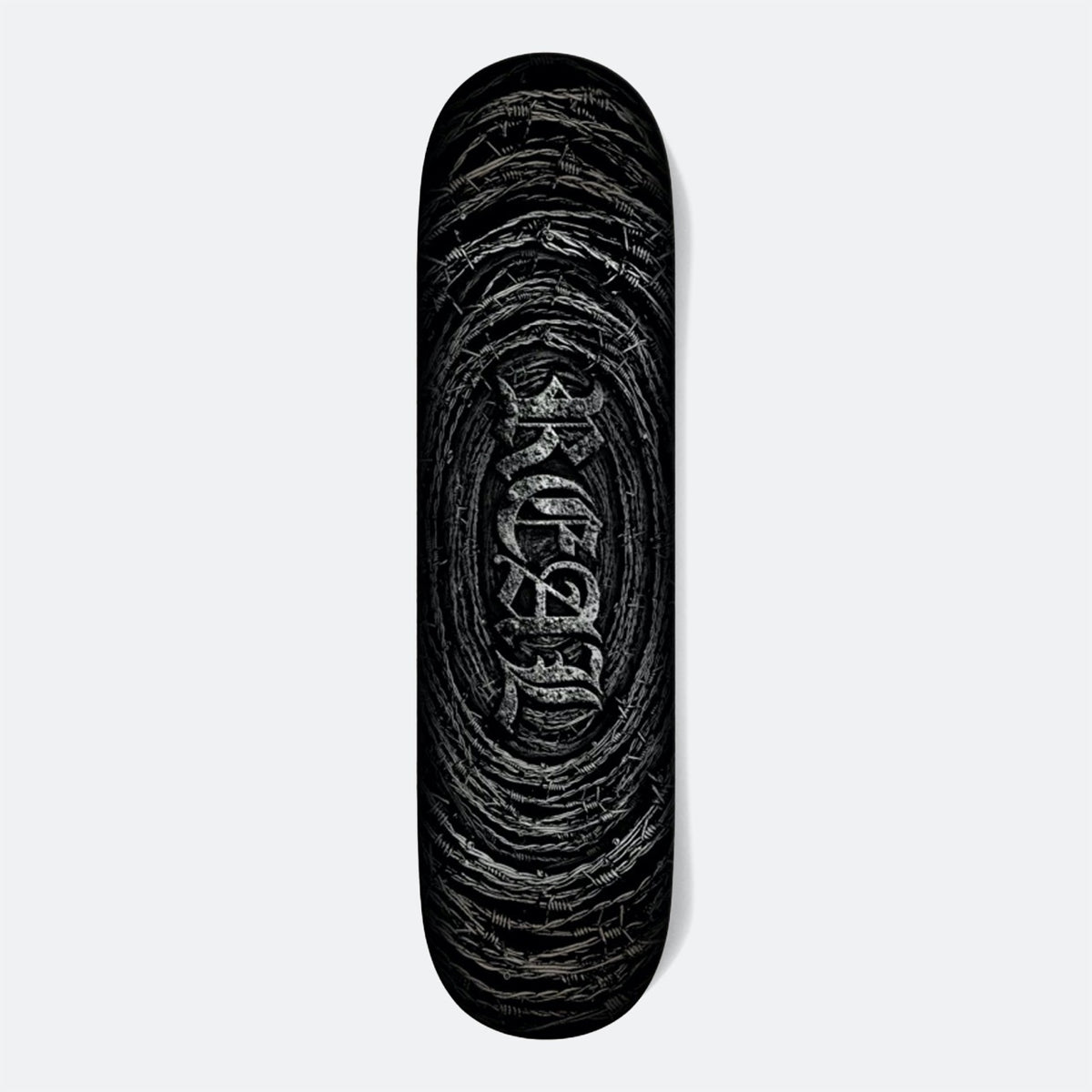 Real Skateboards - 8.125" Team Barbed Wire Foil Skateboard Deck