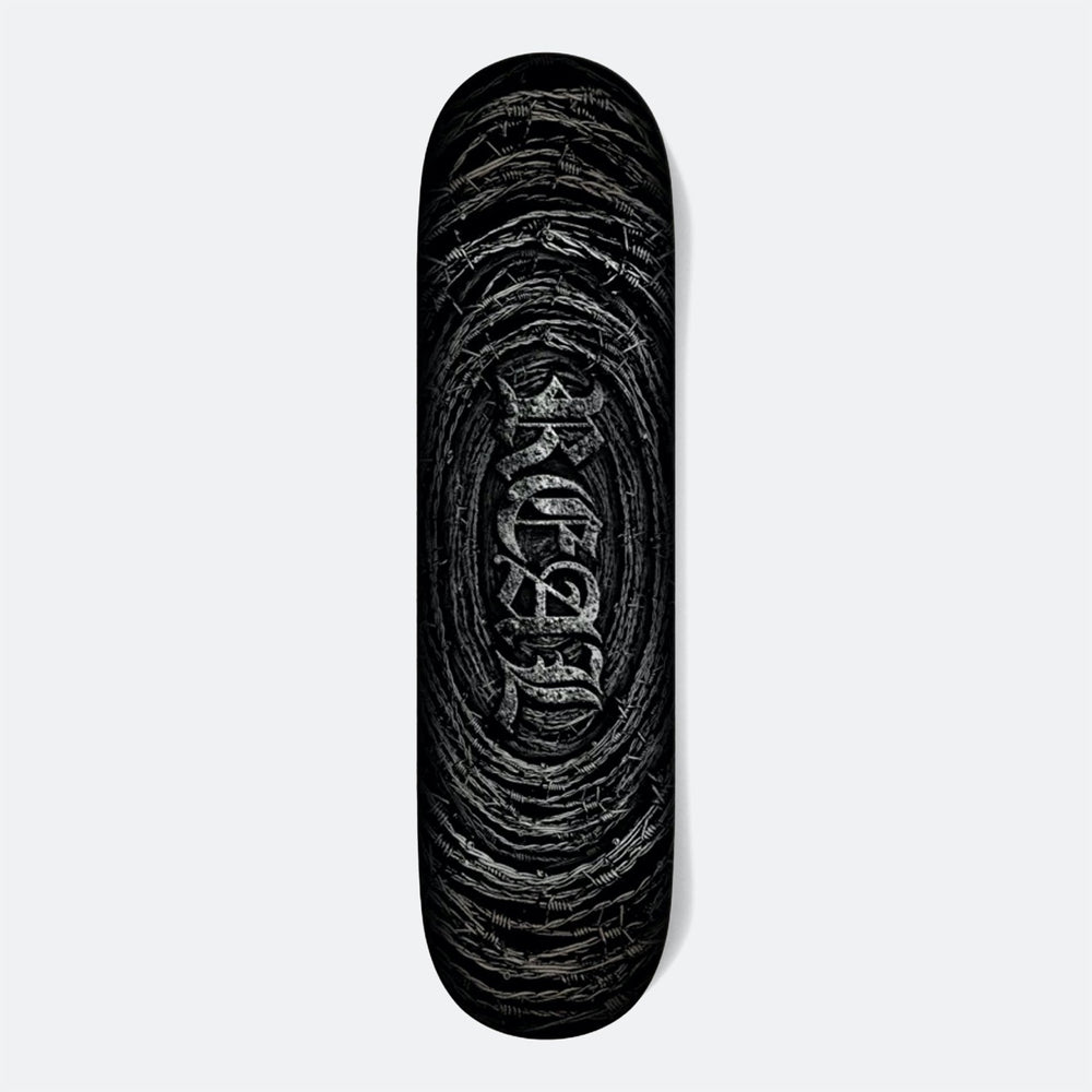 Real Skateboards - 8.5" Team Barbed Wire Foil Skateboard Deck
