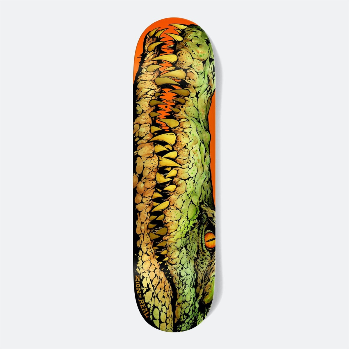 Real Skateboards - 8.28" Zion Swamp Puppy Heavy Weight Deck - Green