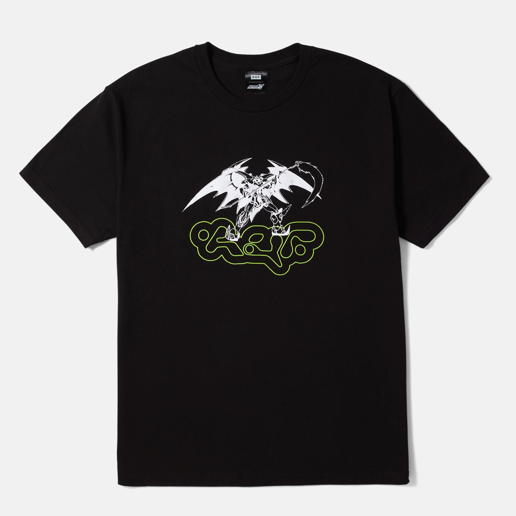 Huf - Gundam Wing Reborn T-Shirt - Black – Welcome Skate Store