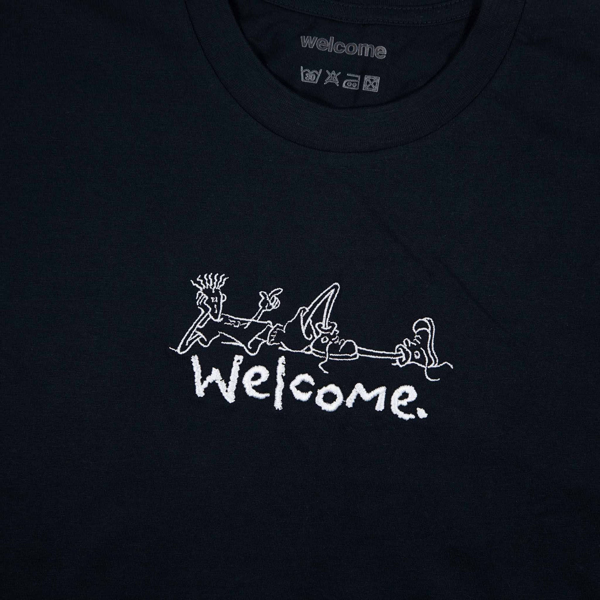 Welcome Skate Store - Relax T-Shirt - Dark Navy
