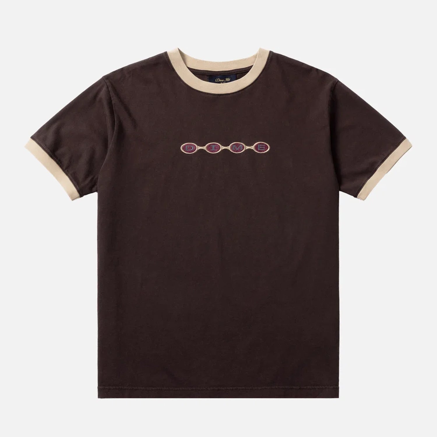 Dime MTL - Space Ringer T-Shirt - Brown