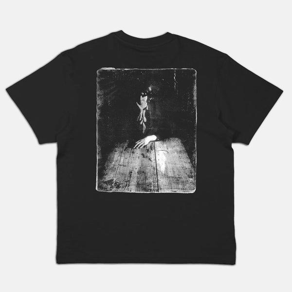 The National Skateboard Co. - RIVER MAN SHORT SLEEVE TEE - BLACK