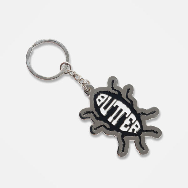Butter Goods - Roach Enamel Keychain - Silver