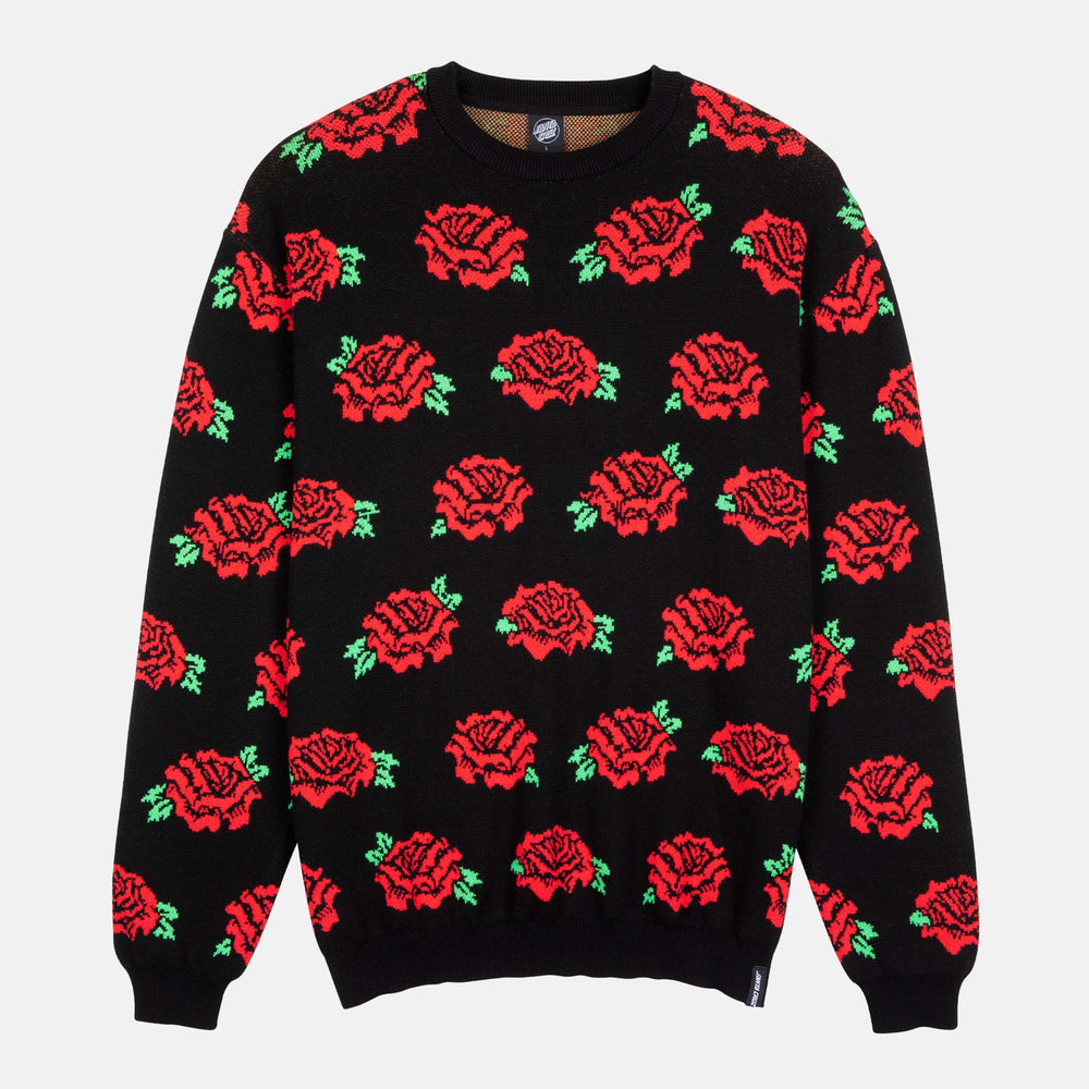Santa Cruz -  Dressen Roses Knitted Jumper - Multi