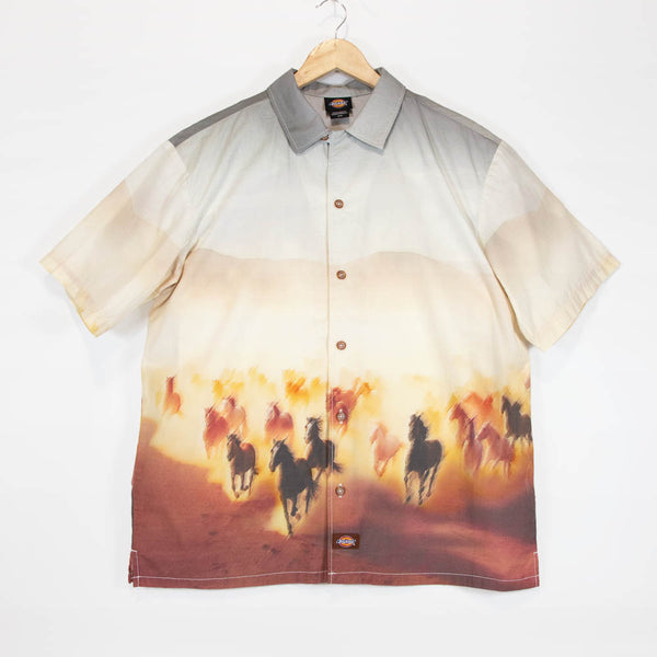 Dickies - Running Wild Short Sleeve Shirt - Brown