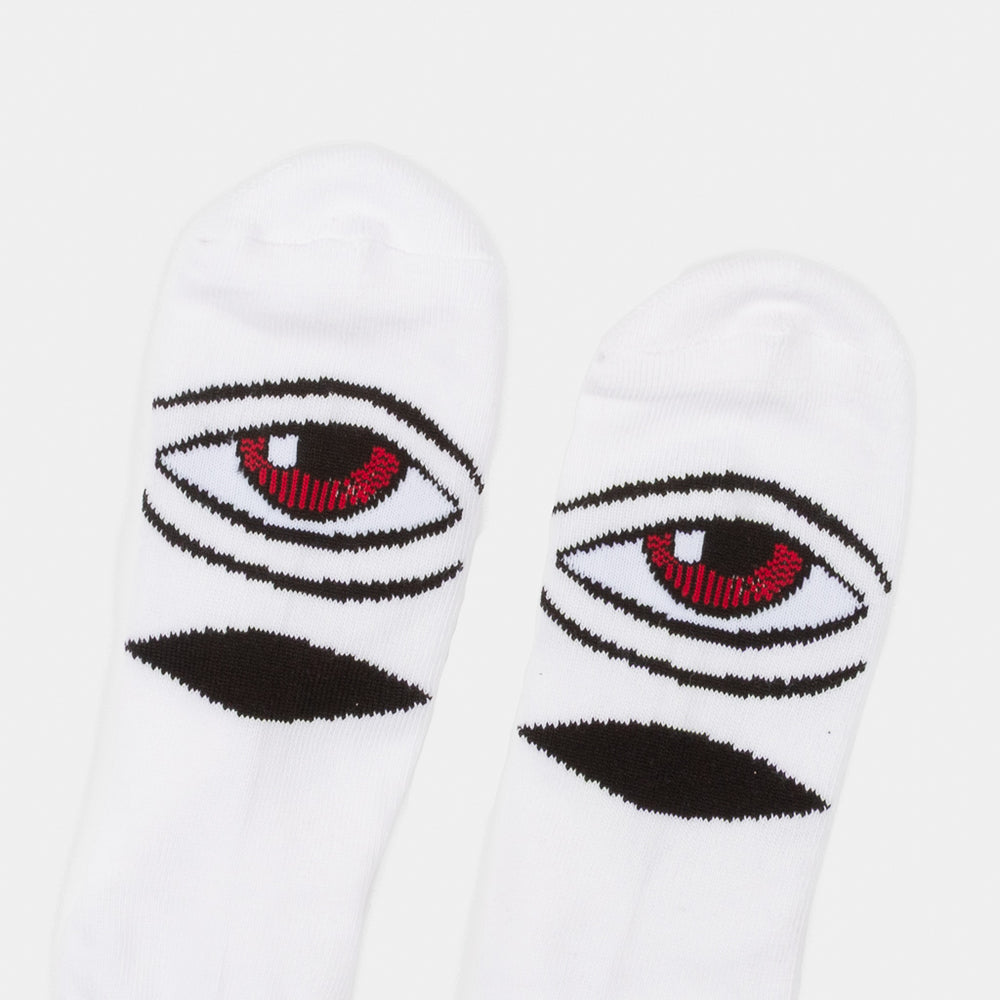 Toy Machine - Sect Eye Socks - White