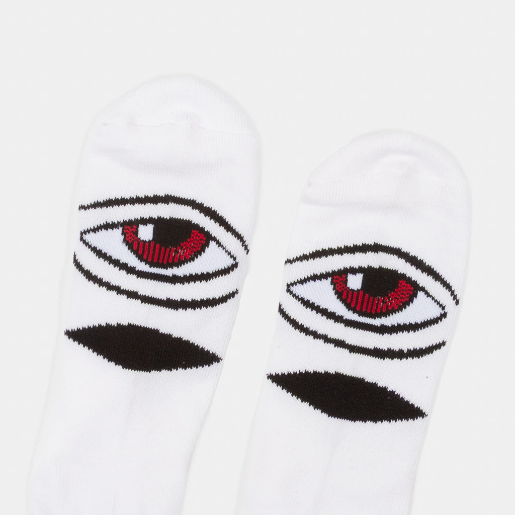 Toy Machine - Sect Eye Socks - White