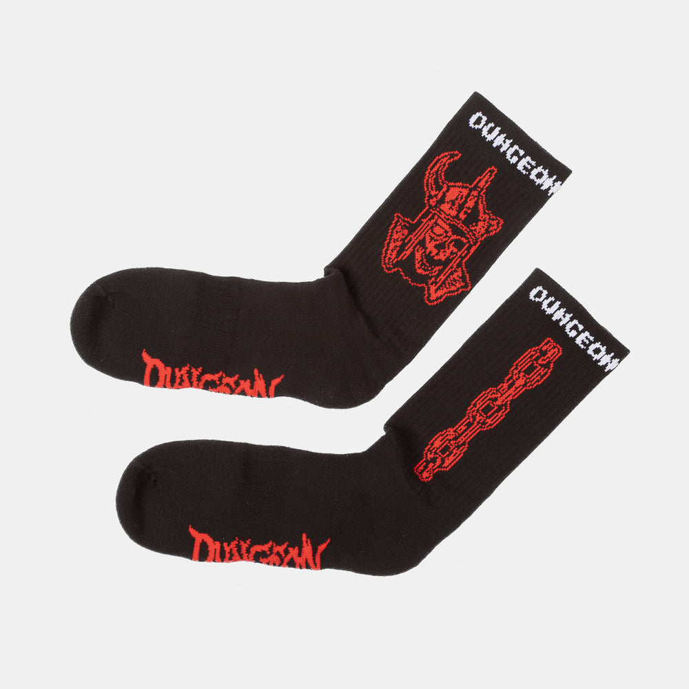 Dungeon - Riddle Master Socks - Black