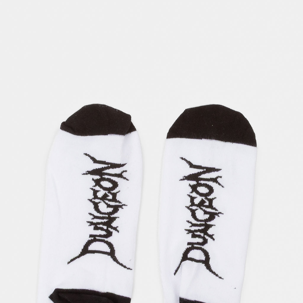 Dungeon - Portcullis Socks - White