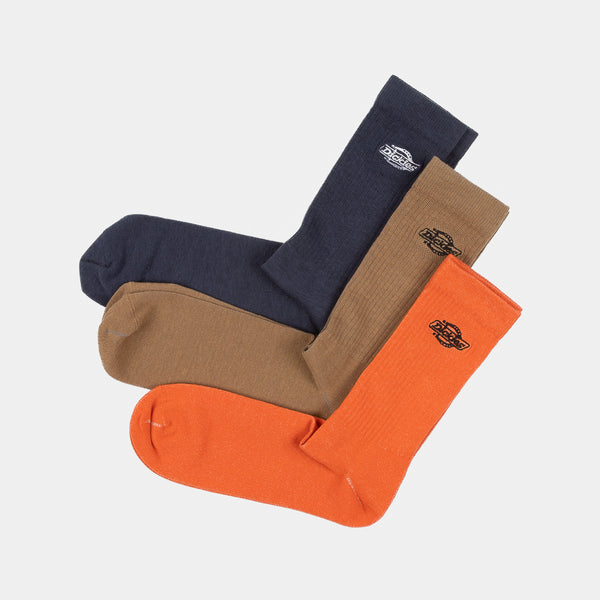 Dickies - Summerdale (3 Pack) Socks - Navy Blue