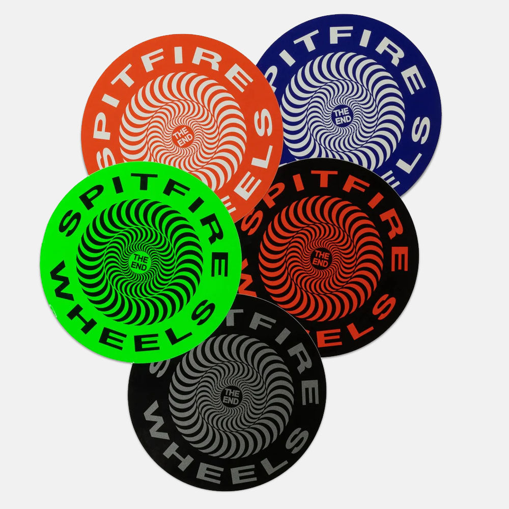 Spitfire - 2.5" The End Swirl Sticker