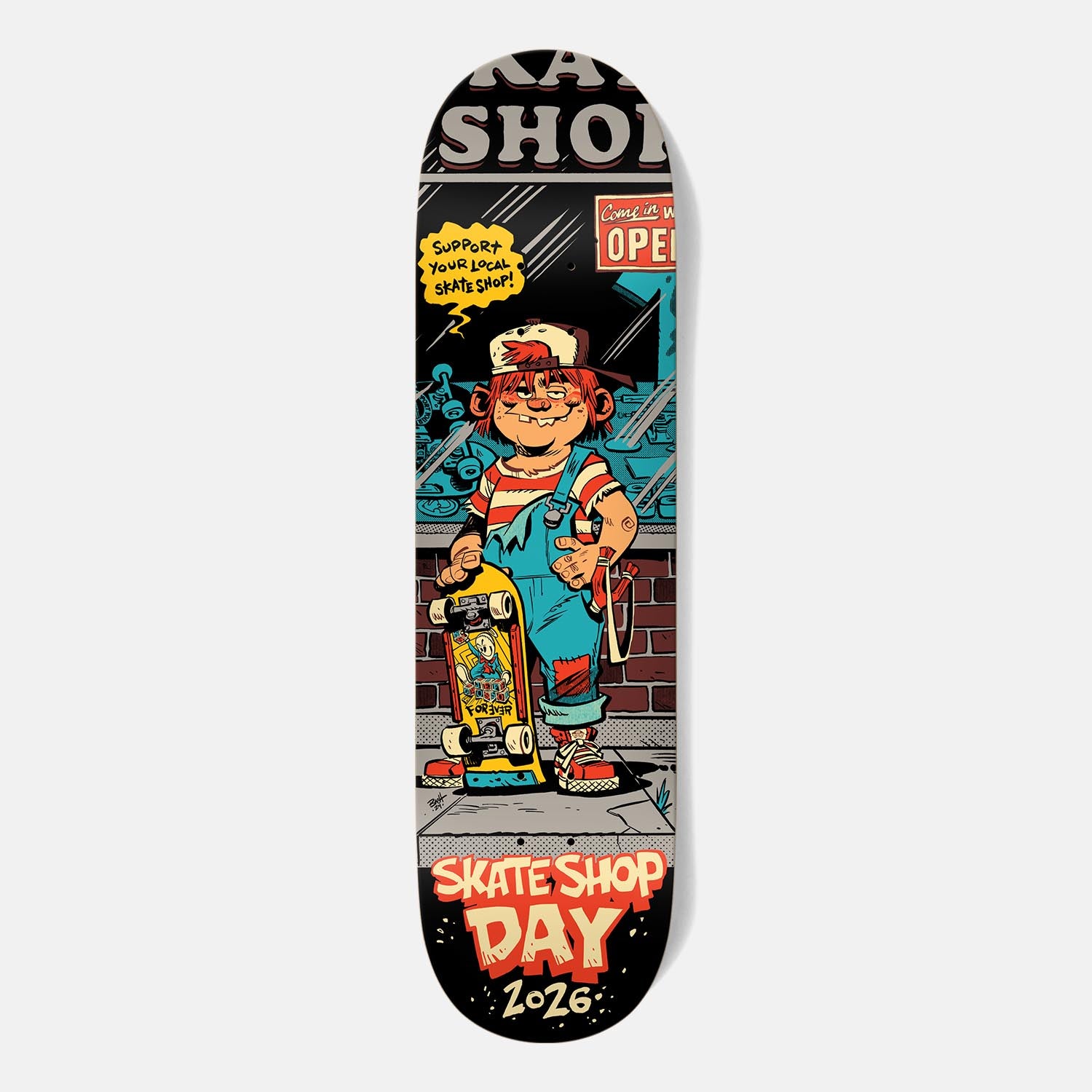 Deluxe - 8.06" Shop Keepers Skatebord Deck - Skate Shop Day 2026