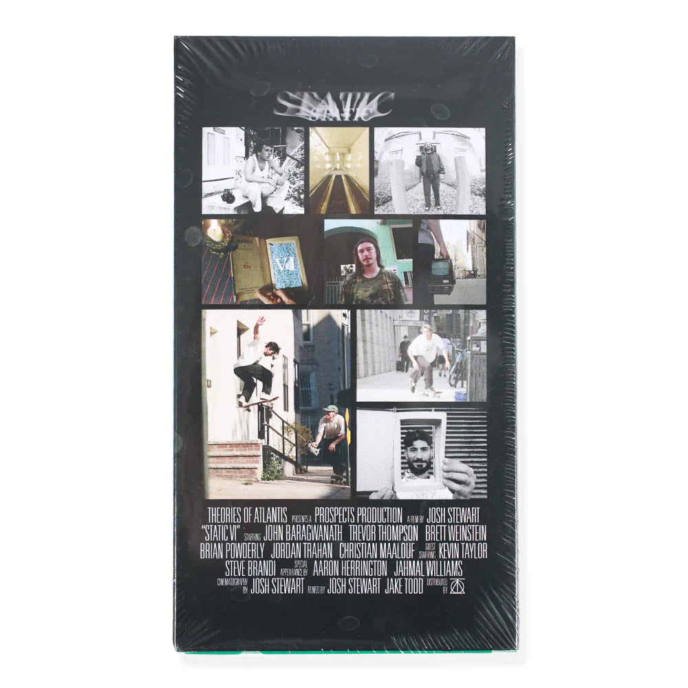 Static VI Limited Edition Skateboard VHS Tape