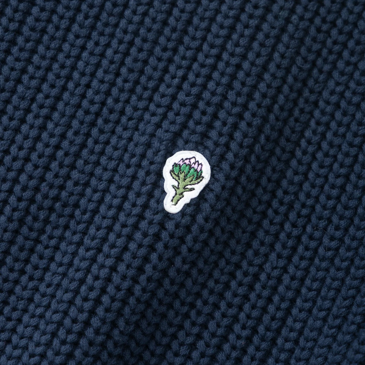 Service Works - Artichoke Knitted Sweatshirt - Navy
