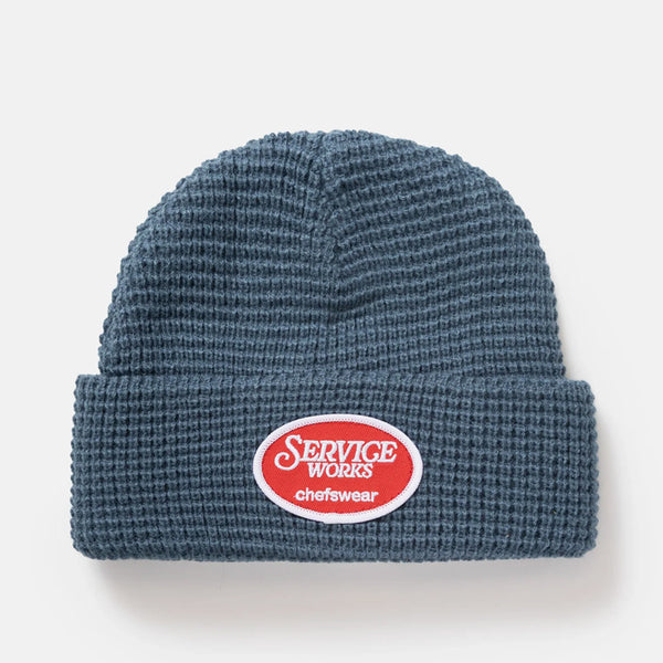 Service Works - Waffle Patch Beanie - Teal