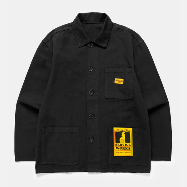 Service Works - Classic Canvas Chore Shirt - Black
